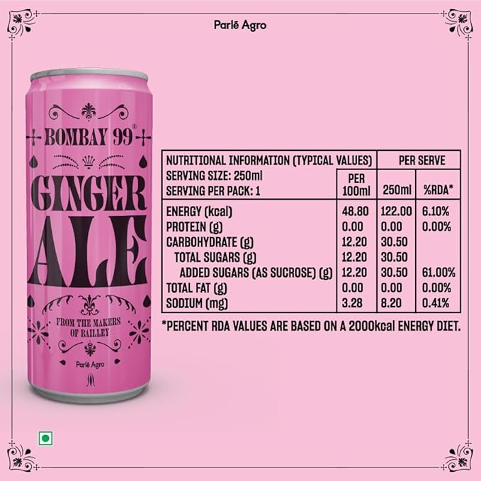 Bombay 99 Ginger Ale