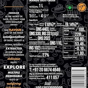 Tastecraft Mango Fruit Crush