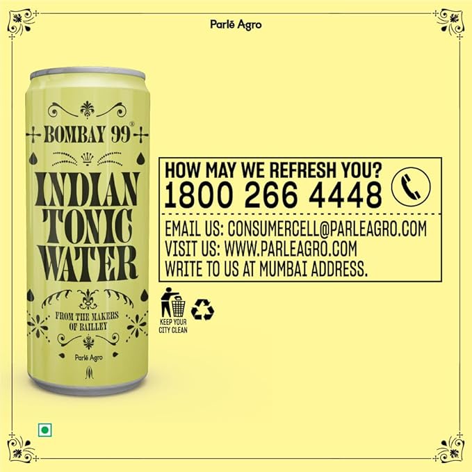 Bombay 99 Indian Tonic Water
