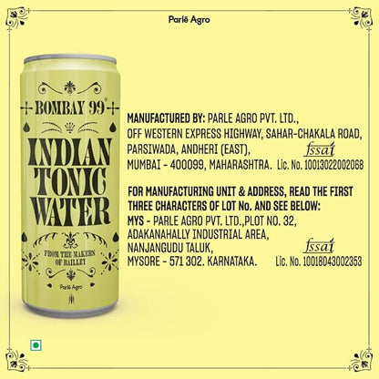 Bombay 99 Indian Tonic Water