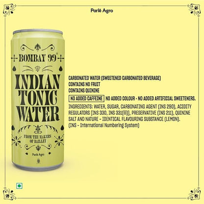 Bombay 99 Indian Tonic Water