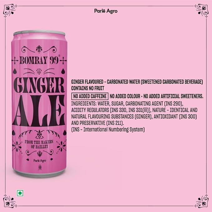 Bombay 99 Ginger Ale