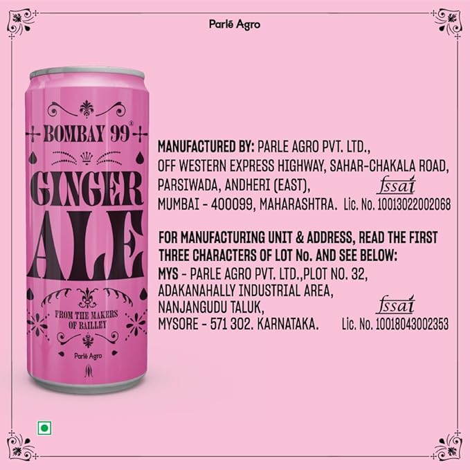 Bombay 99 Ginger Ale