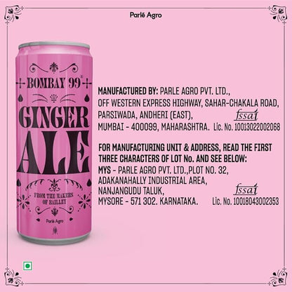 Bombay 99 Ginger Ale
