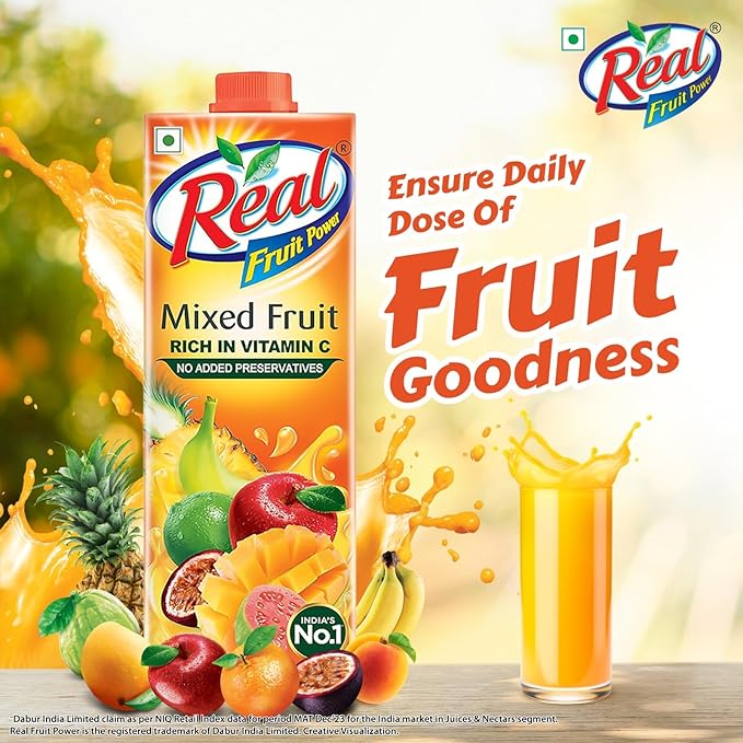 Real Fruit Power Mixed Fruit 1L
